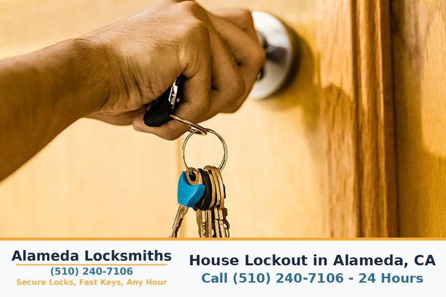 House Lockout locksmith service in Alameda, CA