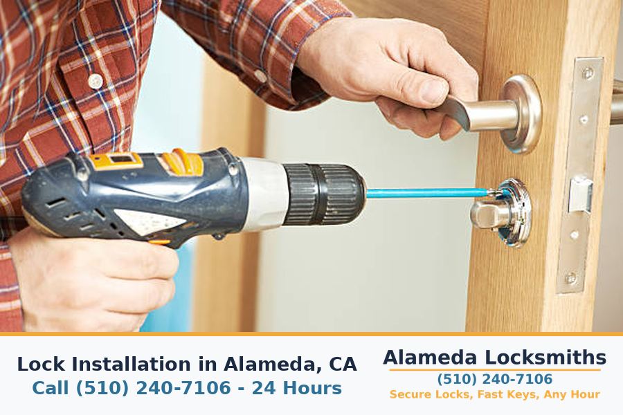 Lock Installation locksmith service in Alameda, CA