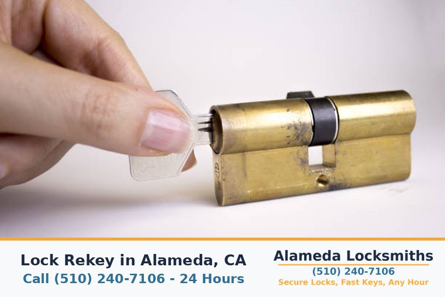 Lock Rekey locksmith service in Alameda, CA
