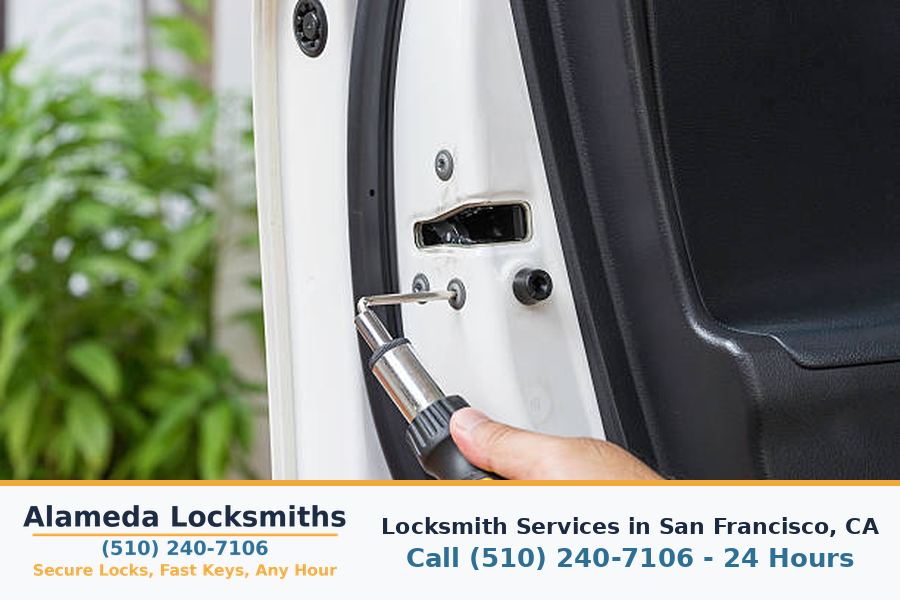 Mobile locksmith service in San Francisco, CA