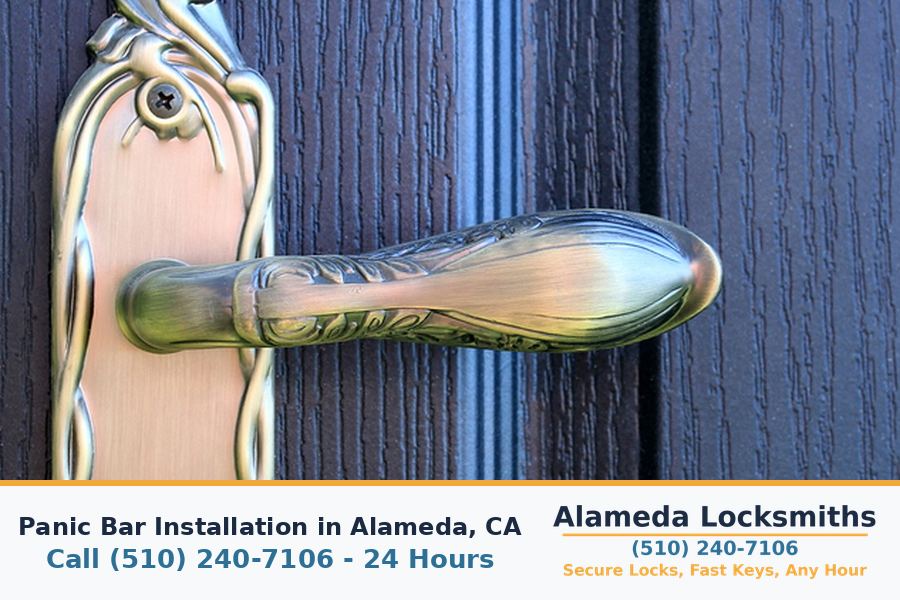 Panic Bar Installation locksmith service in Alameda, CA