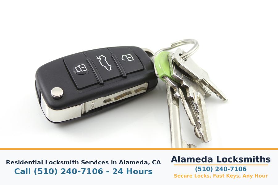 Residential locksmith installing a new front door lock