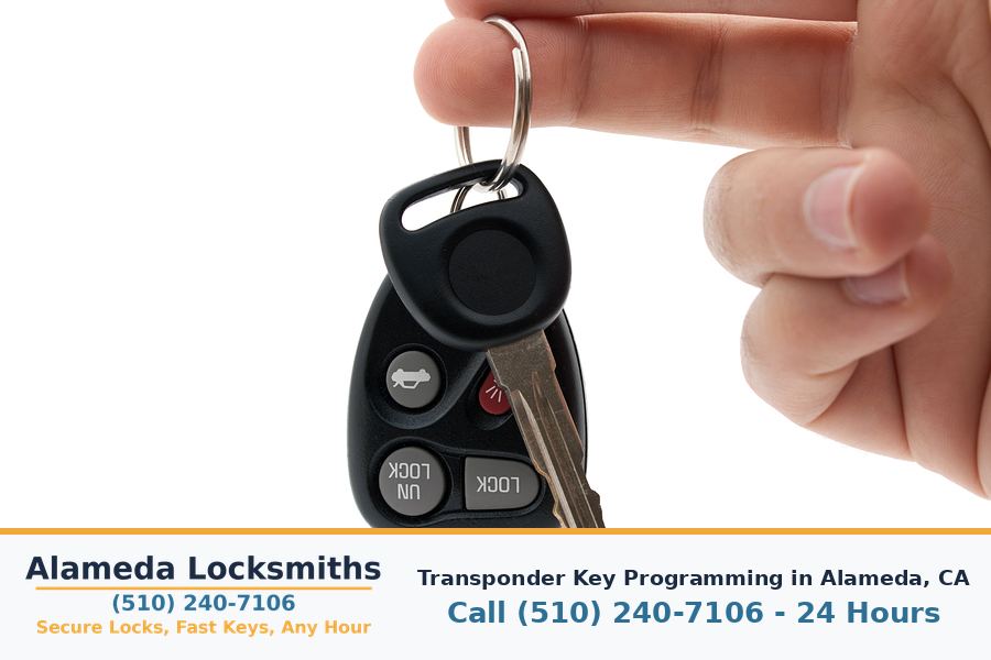 Transponder Key Programming locksmith service in Alameda, CA